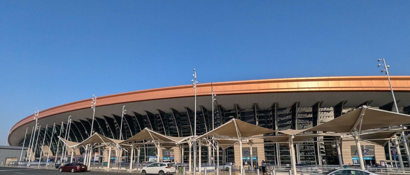 King Abdulaziz International Airport exterior